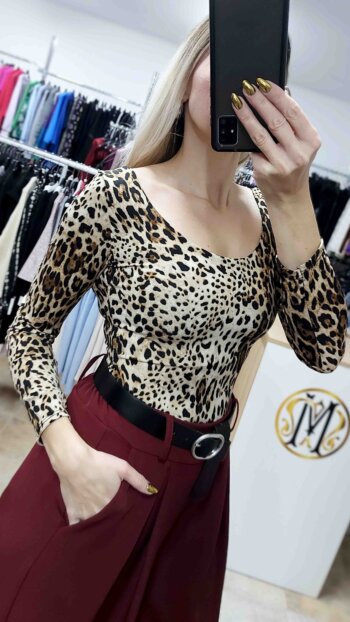 Body s leopardím vzorom - MarySha